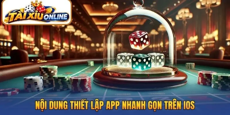 Nội dung thiết lập app nhanh gọn trên IOS