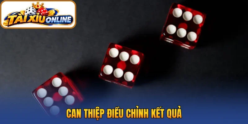 Can thiệp điều chỉnh kết quả