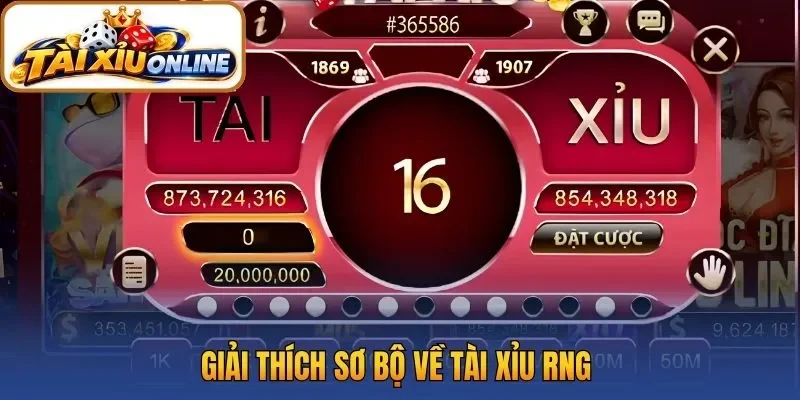Giải thích sơ bộ về tài xỉu RNG