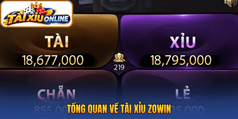 Tổng quan về tài xỉu Zowin